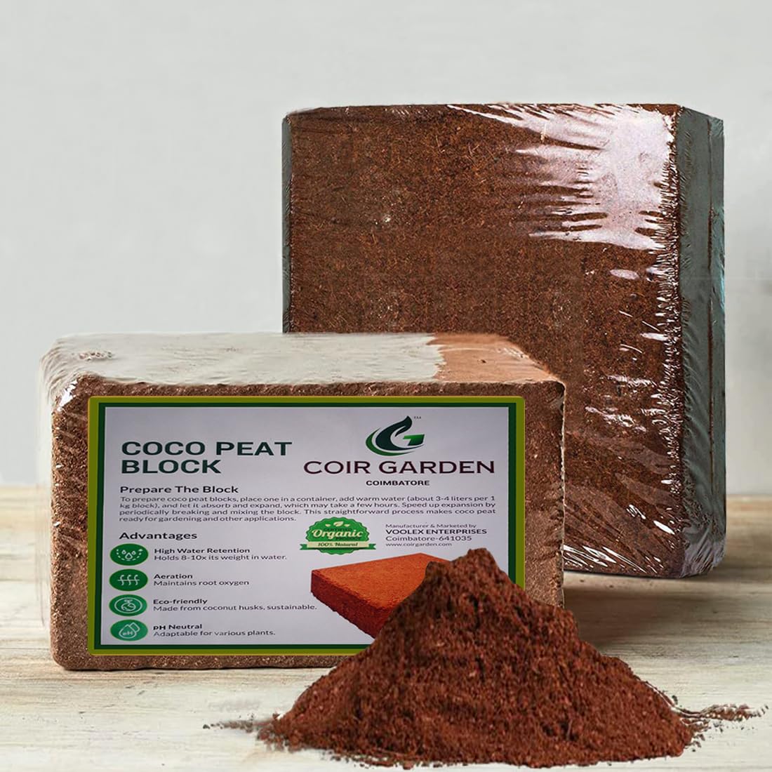 Organic Coconut Coir for Plants